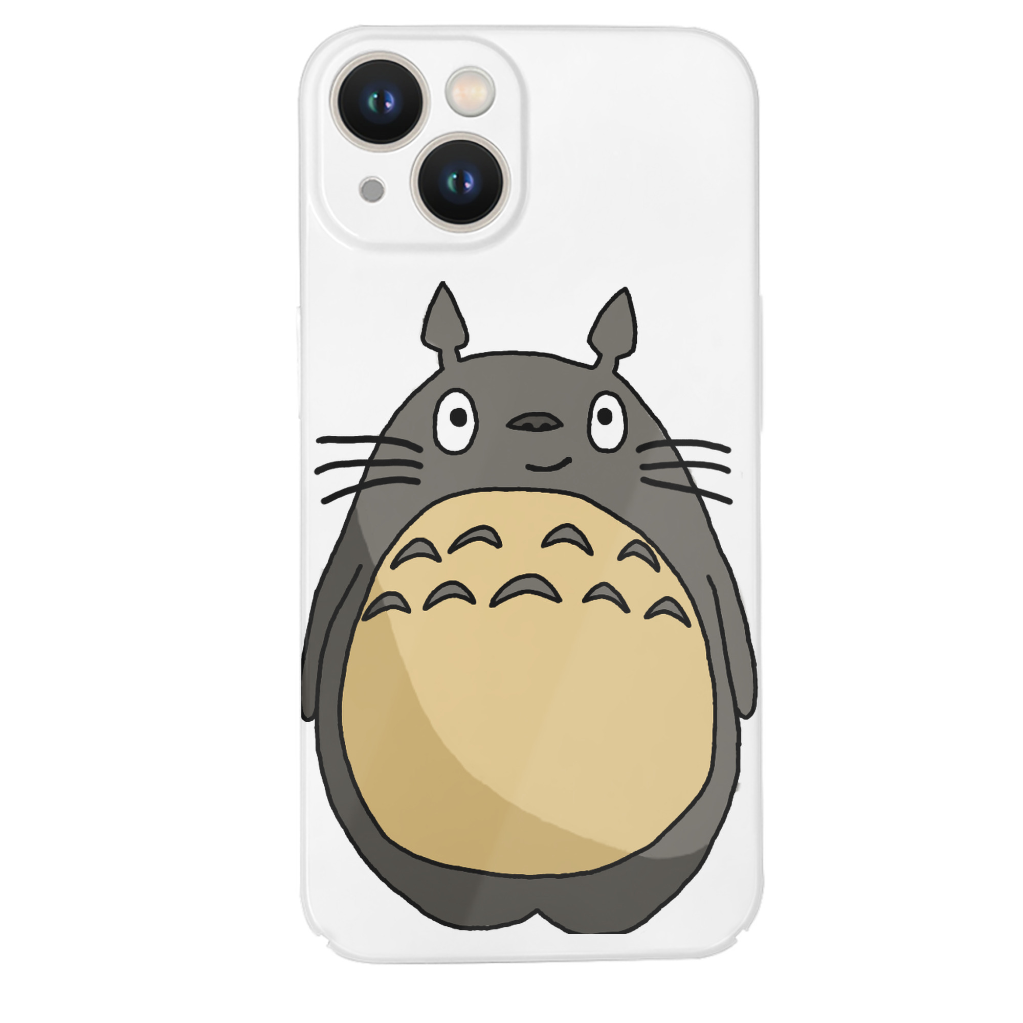 （画像用） となりのトトロ 草壁メイ 草壁サツキ My Neighbor Totoro Satsuki Kusakabe Mei Kusakabe 【iPhone 14シリーズ対応】ハードケース